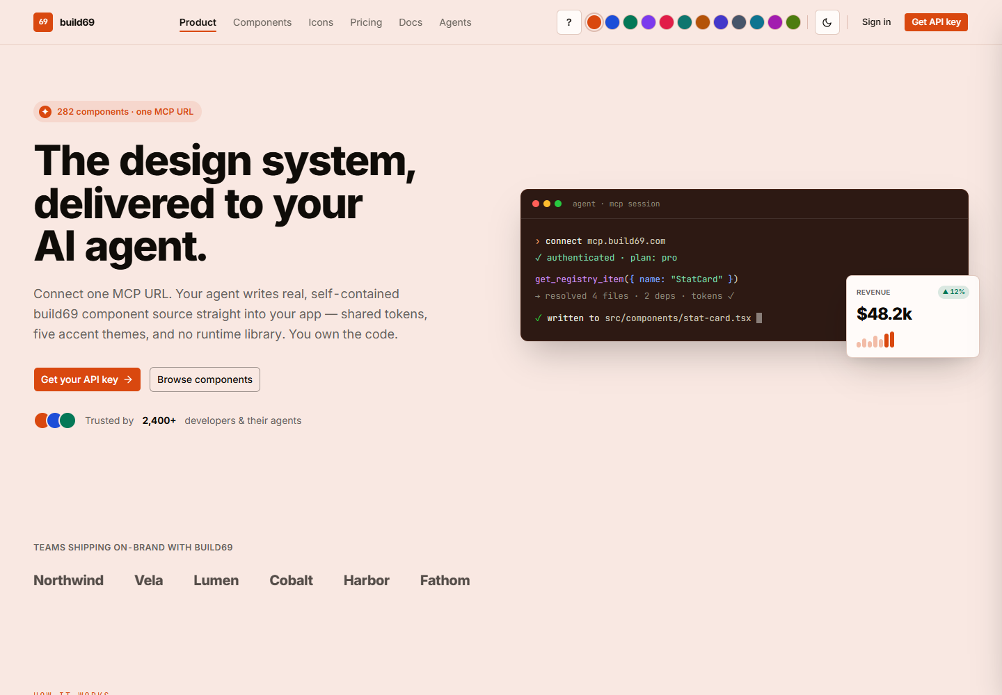 Build69 — AI-Agent Design System