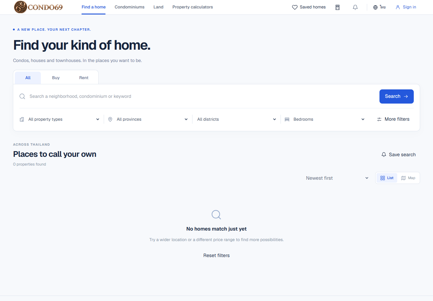 Condo69 — Property Discovery Platform